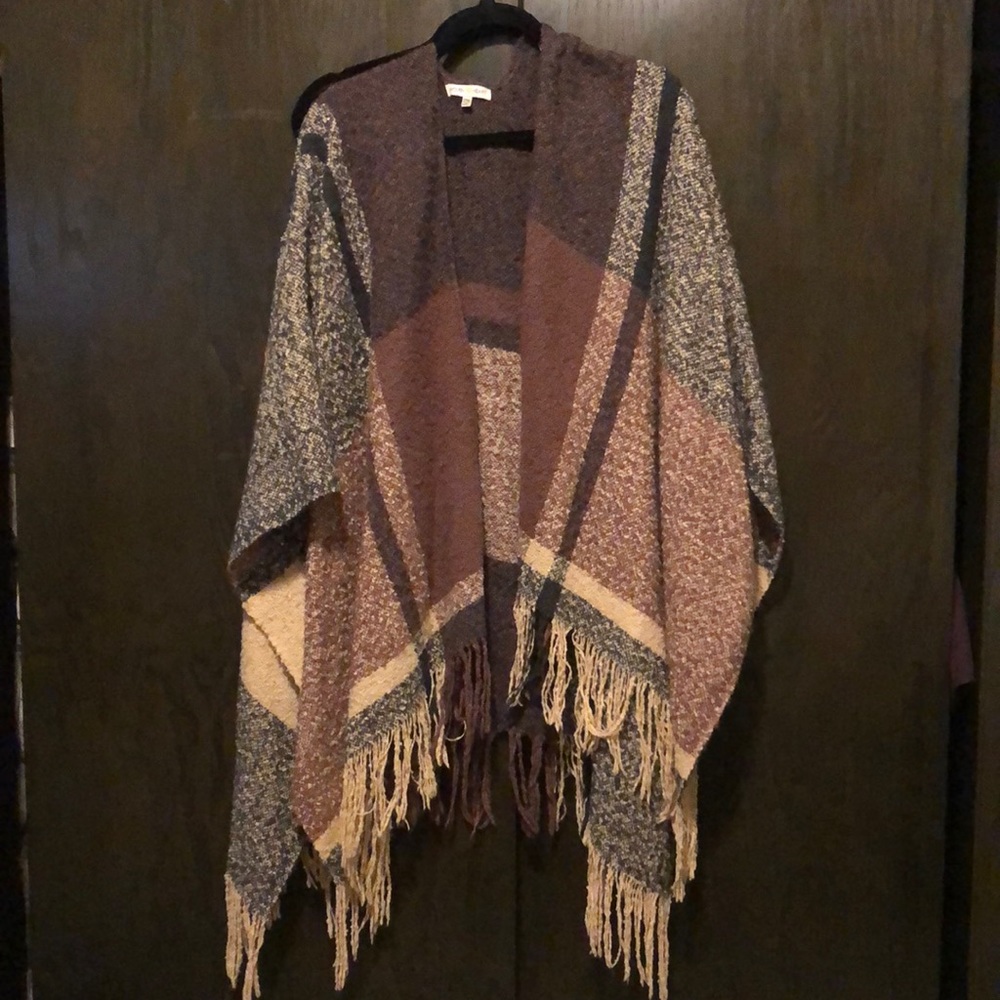 Sweater cape
